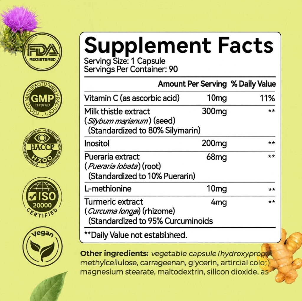 Cleanse Your Liver. Elevate Your Life. With Vennique™ Milk Thistle