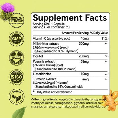 Cleanse Your Liver. Elevate Your Life. With Vennique™ Milk Thistle